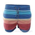 Custom Men's Color Block Breathable Beach Swim Trunks